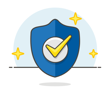 Bouclier symbolisant la protection acheteur en ligne