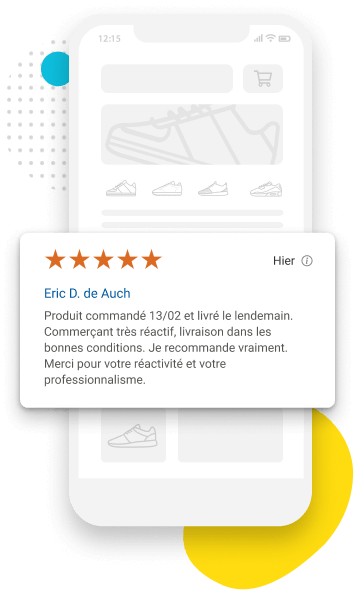 Illustration avis produit Trusted Shops