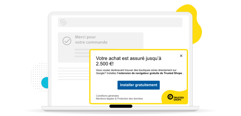Protection acheteur active après un achat en ligne